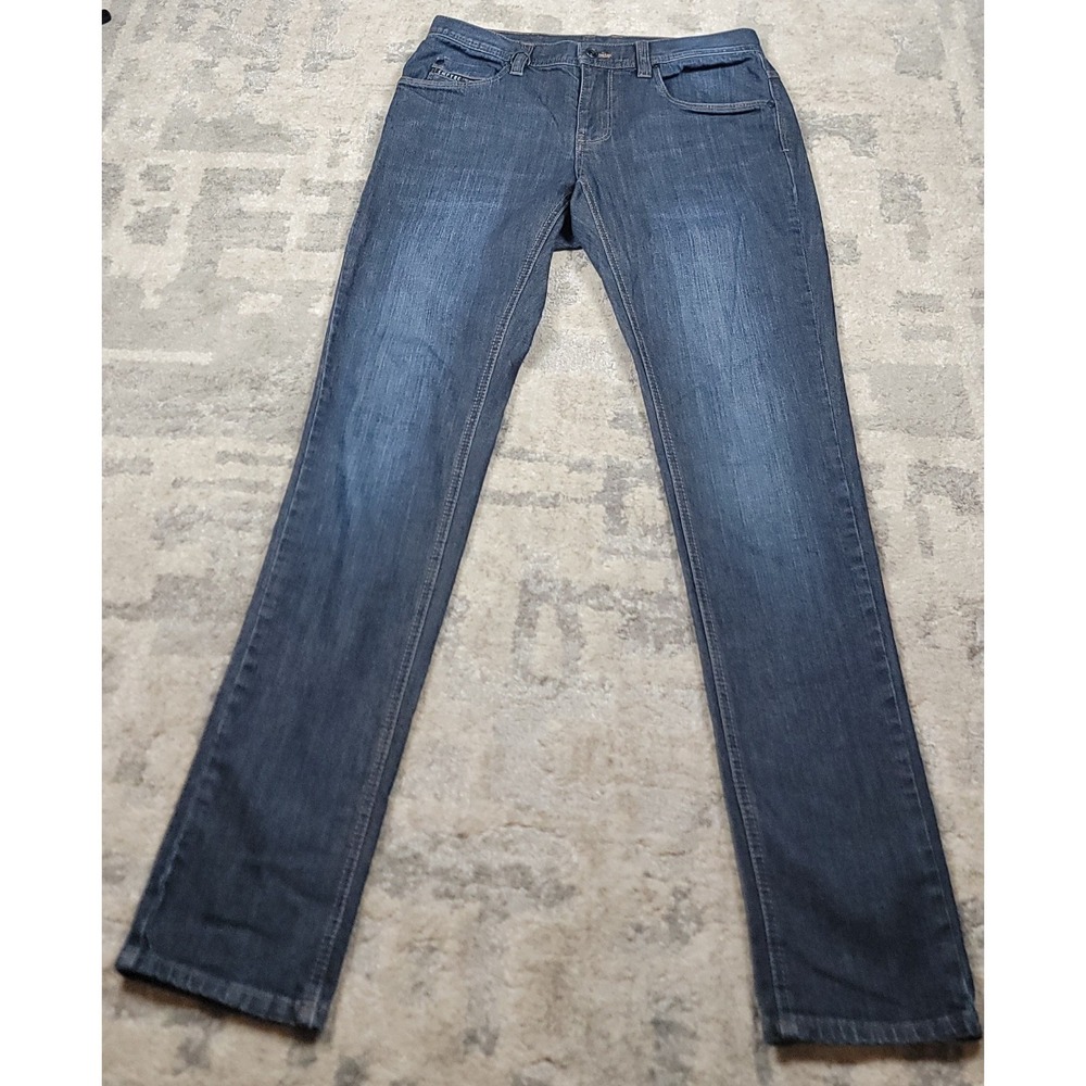 Empyre Recoil Super Skinny Straight Leg Fit MEN'S Blue Denim Jeans Sz 32x33